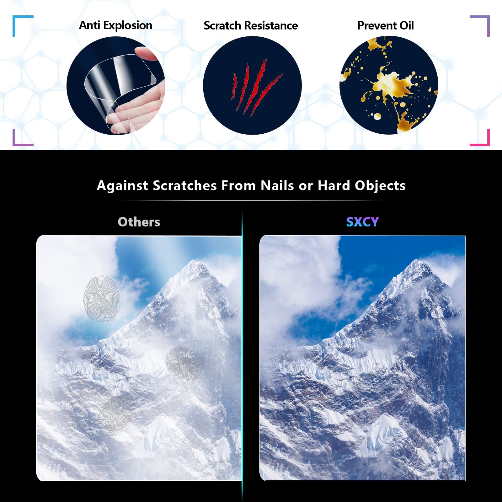 2PCS for 2022-2025 Lexus ES Ultra Luxury Screen Protector 12.3 Inch [Nano, GP…