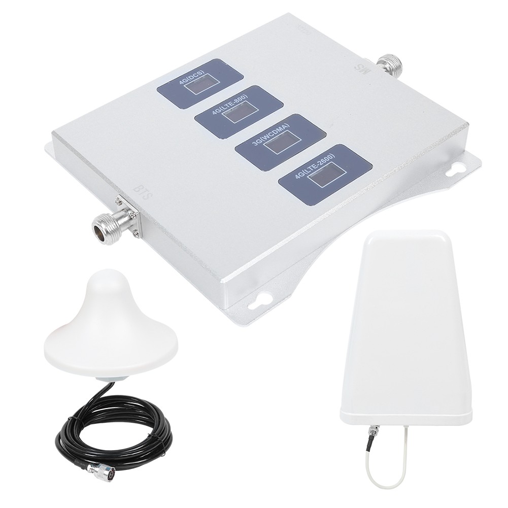 110-240V Mobile Signal Repeater Lte800/1800/2100/2600MHz Amplifier 4 AP9