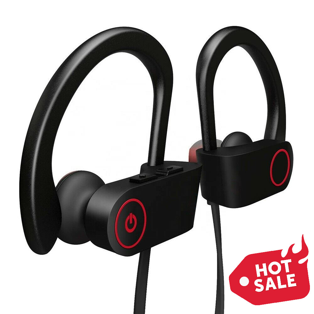 Waterproof Bluetooth 5.0 Earbuds Stereo Sport Wireless Headphones in Ear Headset