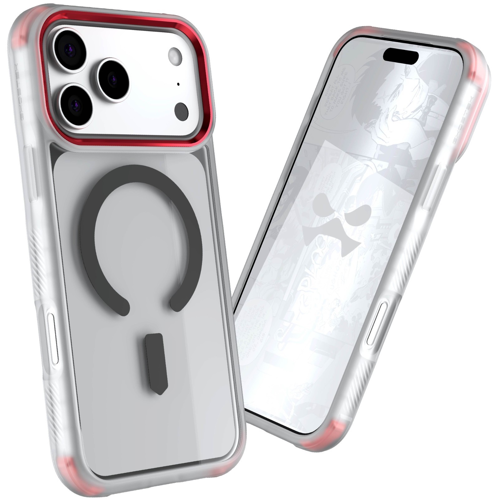 Ghostek Covert MagSafe Clear Phone Case for iPhone 17 / Pro / Max / Air / 17e