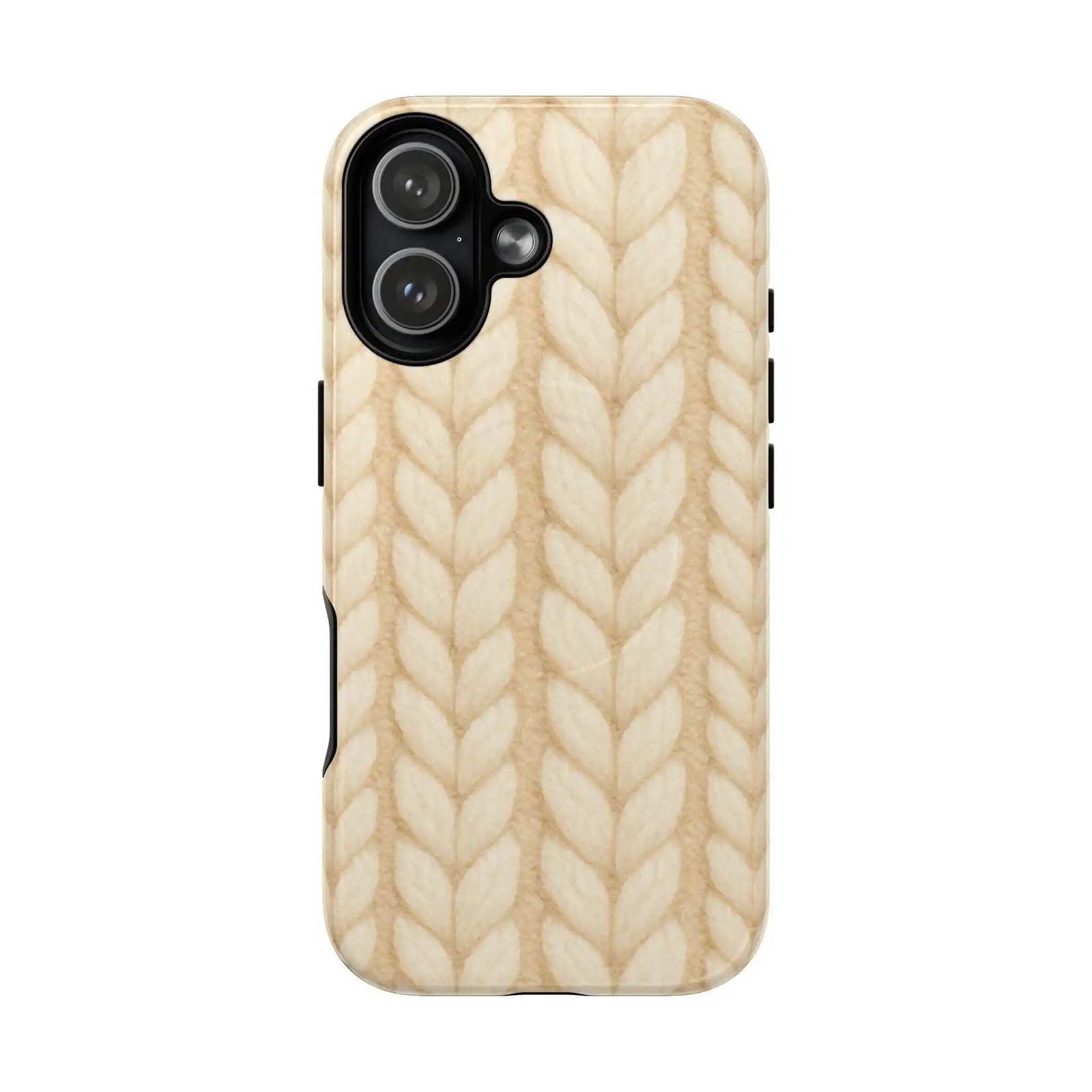 Cozy Knitted Texture Tough iPhone Case | MagSafe
