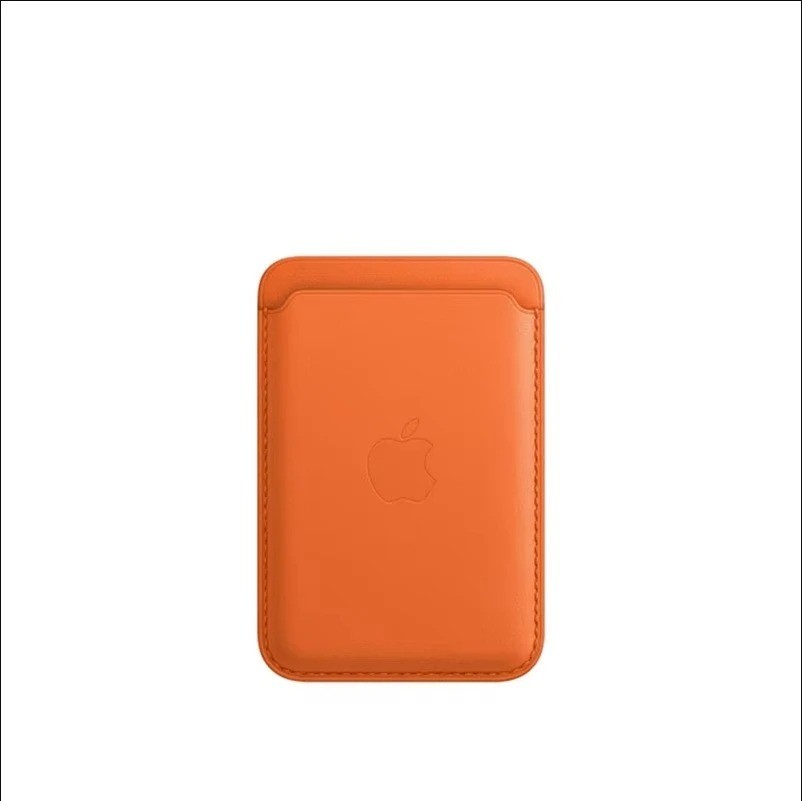For iPhone 17 16 15 14 13 Original Leather Wallet Card Holder Case With MagSafe