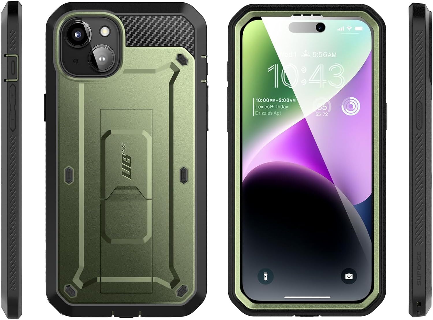 SUPCASE UBPro Case for Apple iPhone 15 (6.1″) Shockproof Cover Heavy Duty Shell