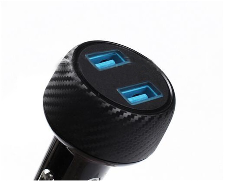 Car Charger 39W PowerDrive Speed 2 Quick Charge 3.0 2-port USB Dual Charger
