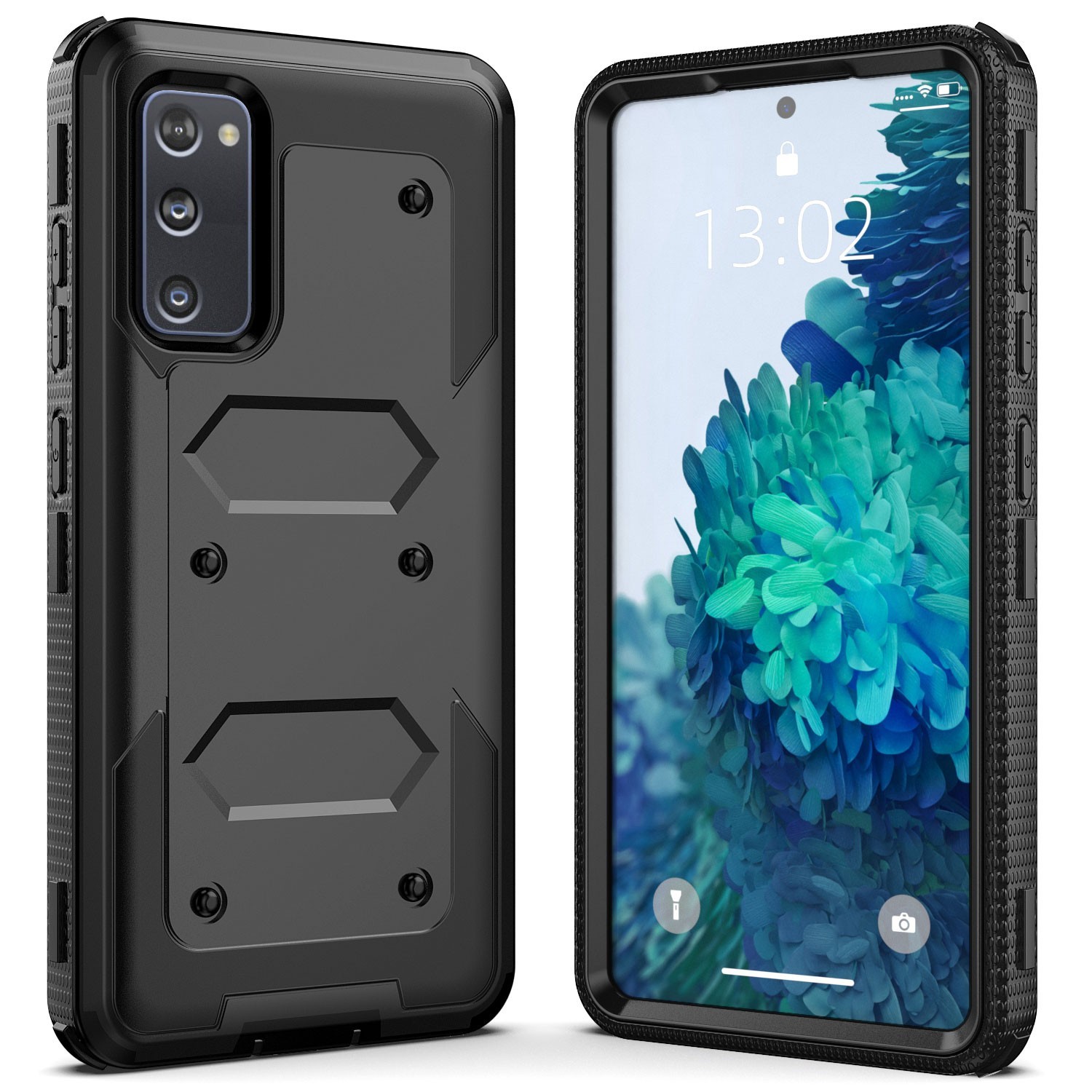 For Samsung Galaxy S20 FE 5G Shockproof Rugged Case Cover With Belt Clip Holster