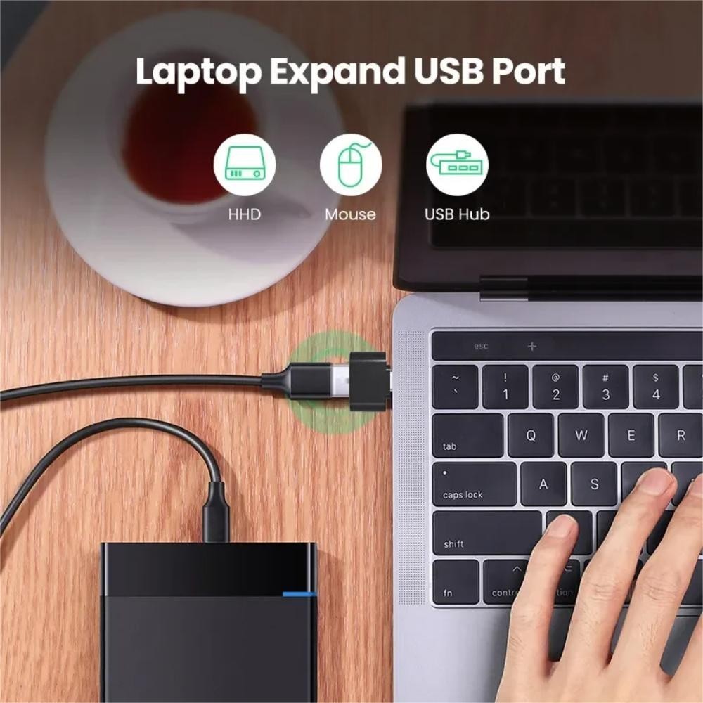 4 Pack USB-C 3.1 Male to USB A Female Adapter Converter OTG Type C Android Phone