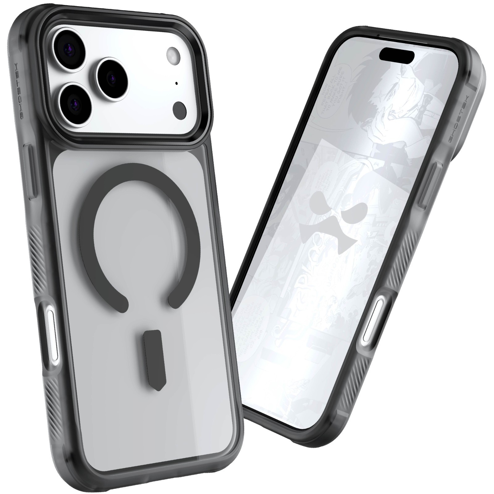 Ghostek Covert MagSafe Clear Phone Case for iPhone 17 / Pro / Max / Air / 17e