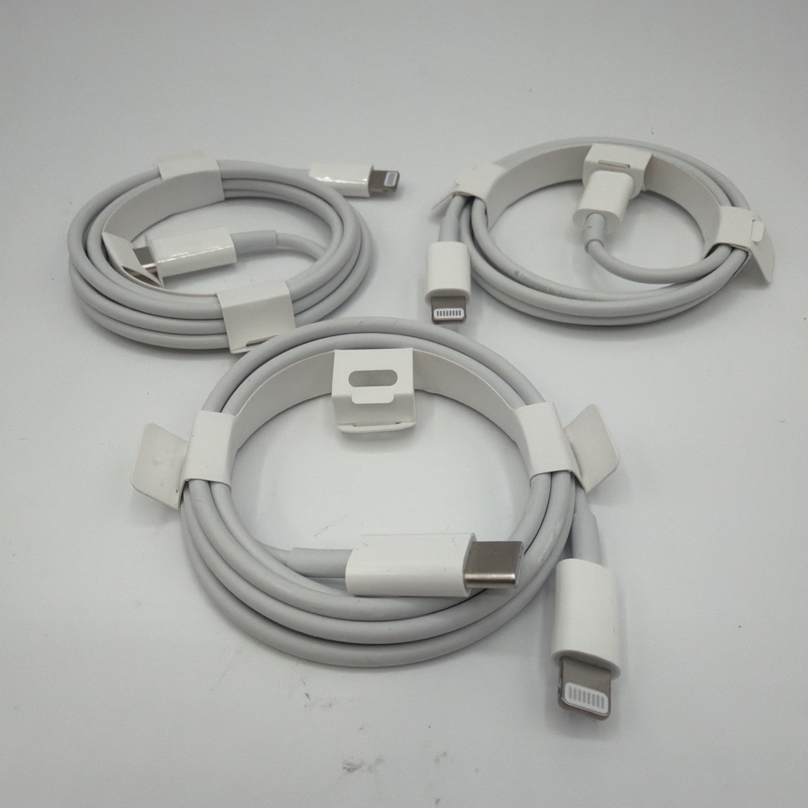 REAL APPLE 1 Meter USB-C/Lightning Charge Sync Cable (Pack of 3) NOT CHINA COPY