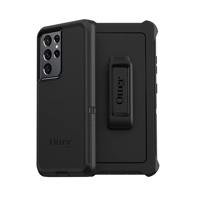 OtterBox Defender Series Case for Samsung Galaxy S21 Ultra Black
