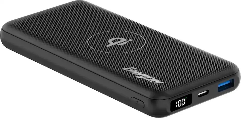 Energizer-Ultimate Lithium 10,000mAh 20W USB-C 15W Qi Wireless 4-Port Power Bank