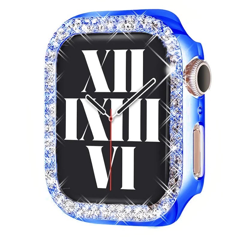 For Apple Watch 9/8/7/6/5/4/3/SE Diamond Bling Case Cover 38/40/41/42/44/45mm