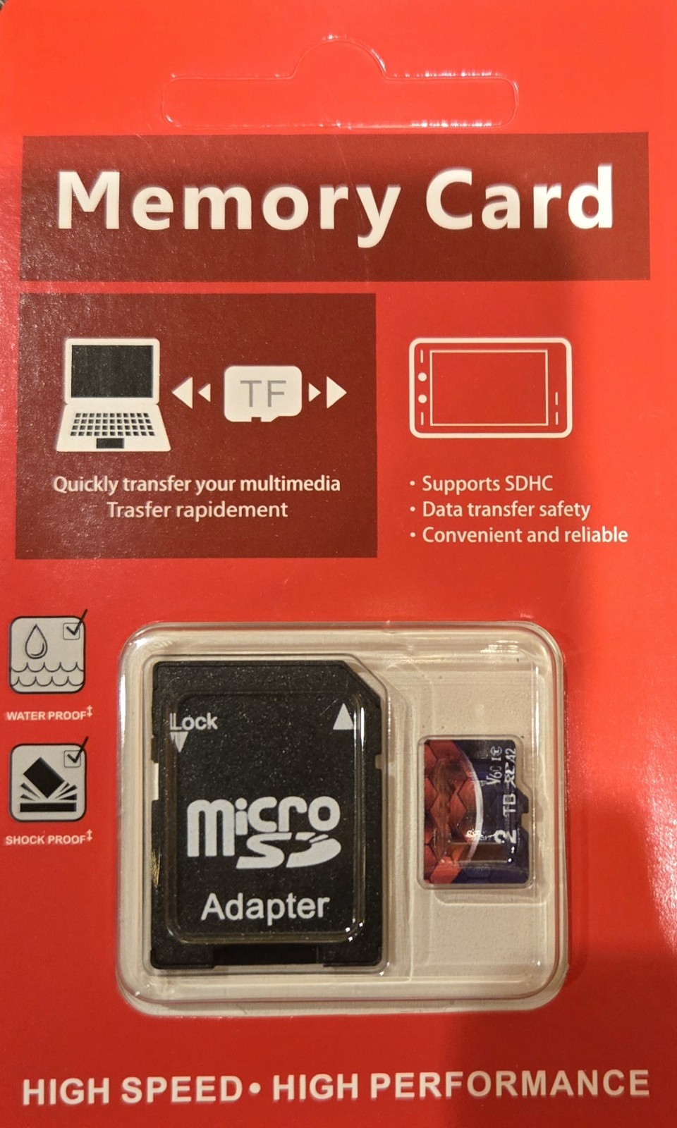 2TB Micro SD Card 4K High Speed *FREE ADAPTER* A2, NEW, FREE US SHIPPING