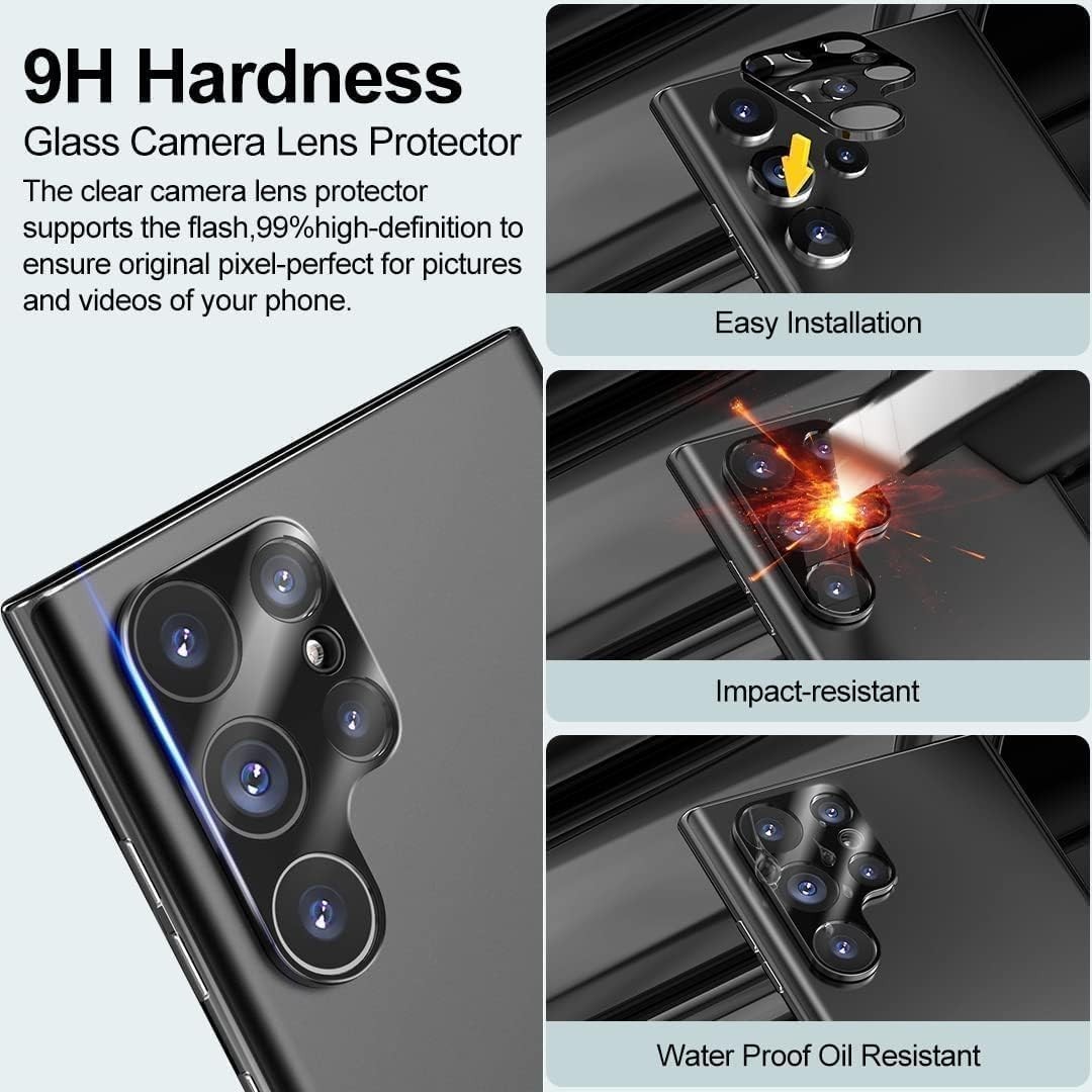 3X For Samsung Galaxy S24 Ultra Plus Privacy Anti-Spy Tempered Screen Protector