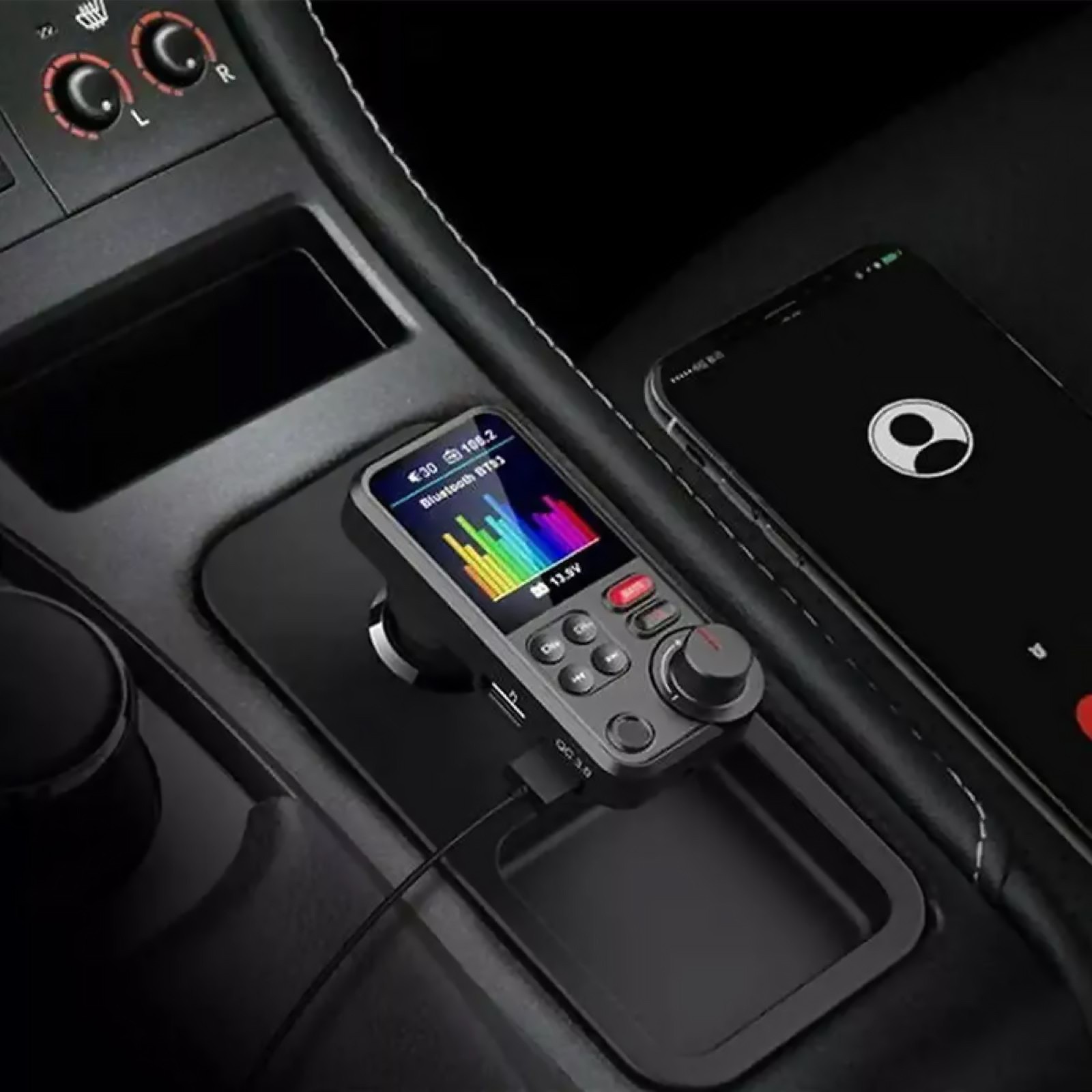 Bluetooth Car Kit MP3 Player FM Transmitter Wireless Radio Adapter 2 USB Charger