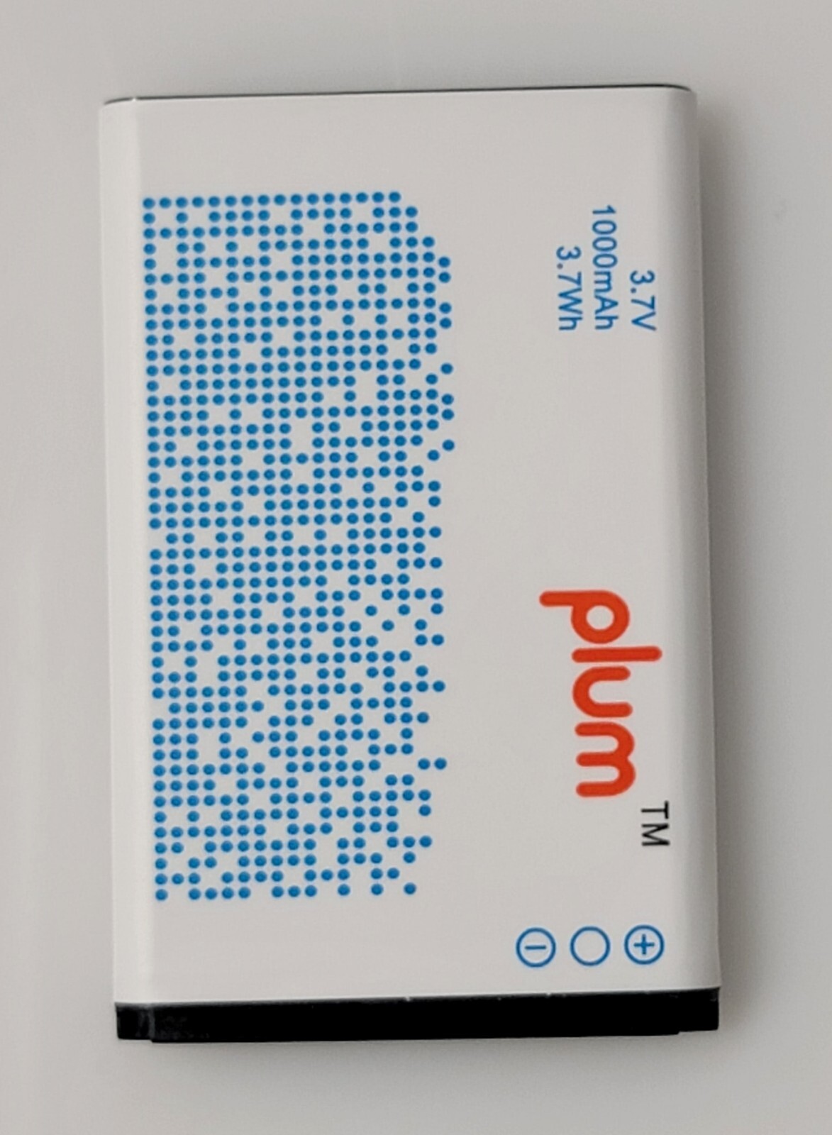 Battery Plum D280 Flipper New Original 1000 mAh