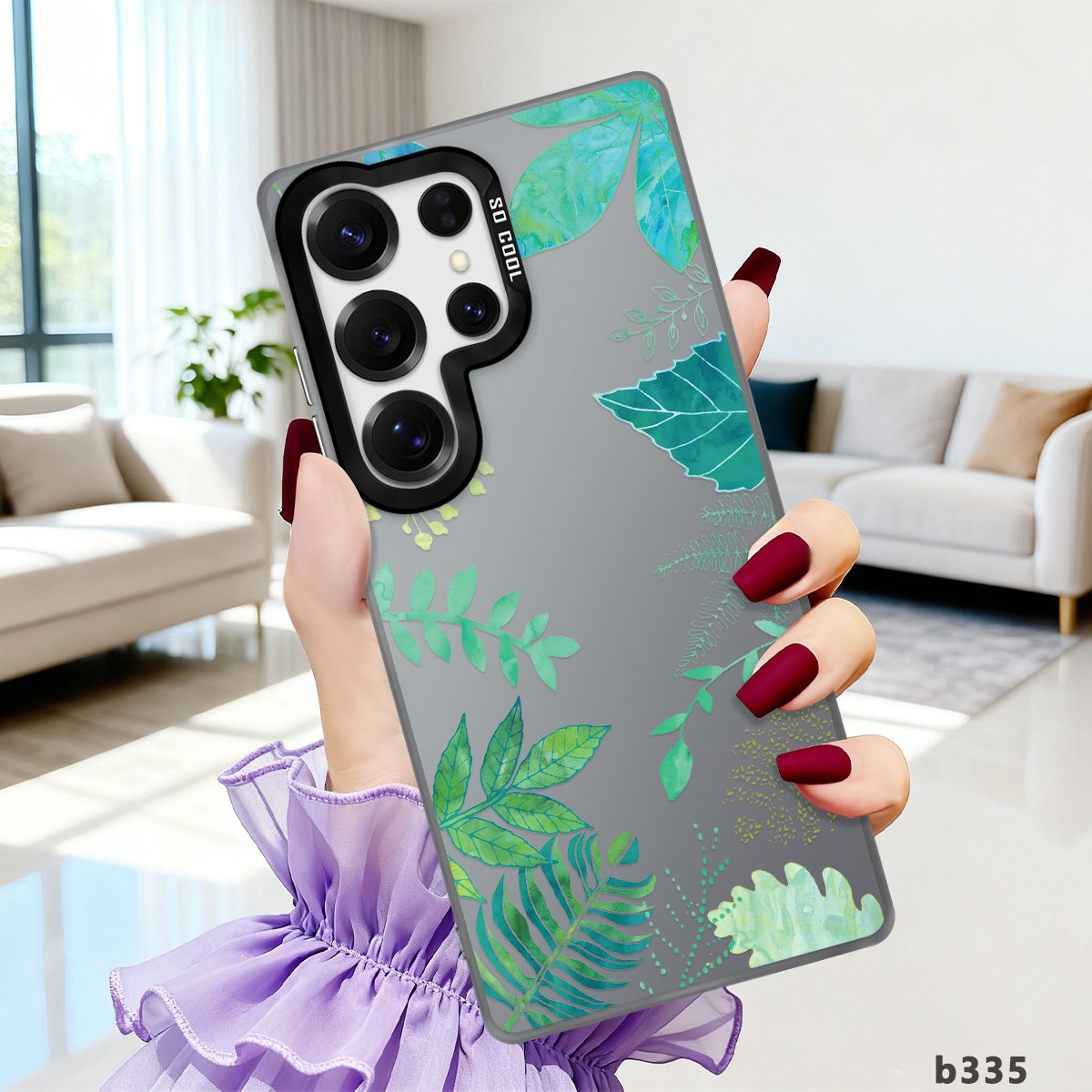 For Samsung S25 Plus S24 S21 S23 S26 Ultra Plant Lover Phone Cover PC Hard Case