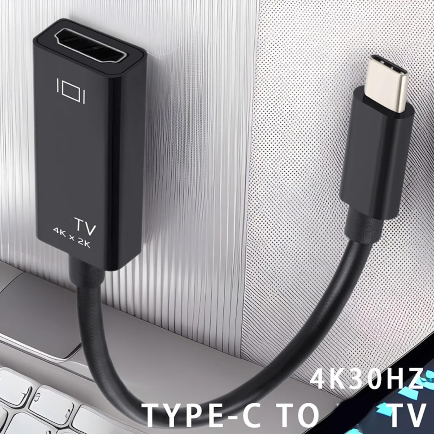 USB-C Type C To HDMI Adapter USB3.1 Cable For MHL Android Phone Tablet Black Lot