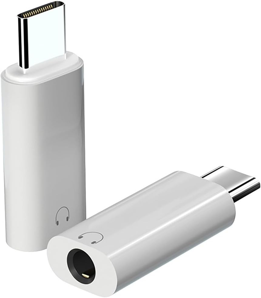 USB-C Type C Adapter Port to 3.5MM Aux Audio Jack Earphone Headphone Car Lot