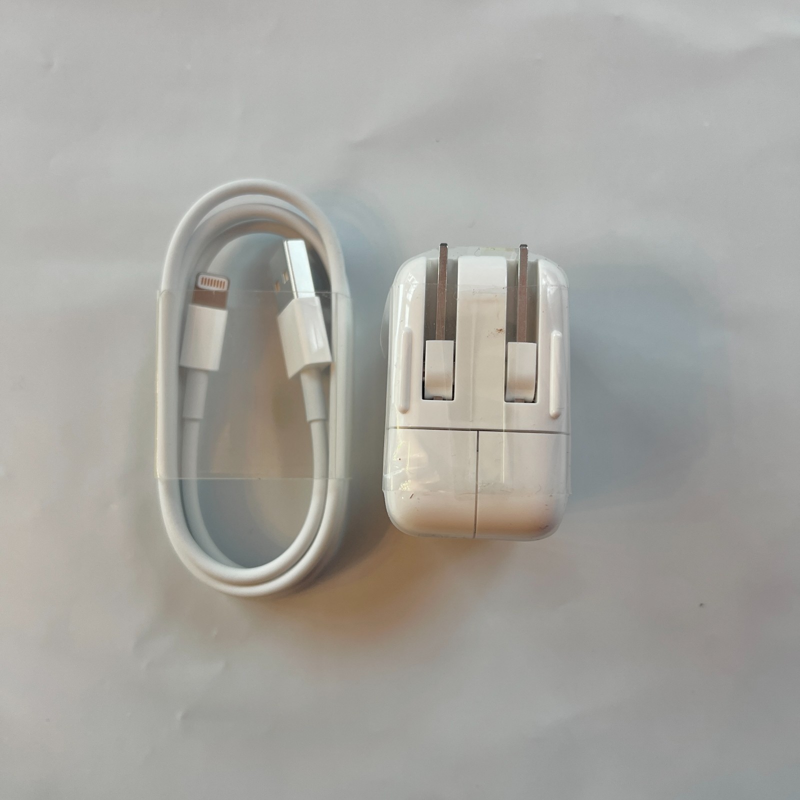 OEM Apple New! 10W USB Wall Charger & Cable A1357 for iPhone and iPad – White