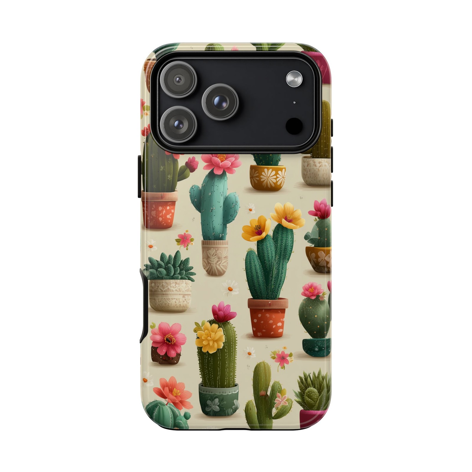 Phone Ink • Cactus Succulent Plants • Case for iPhone, Galaxy, Pixel