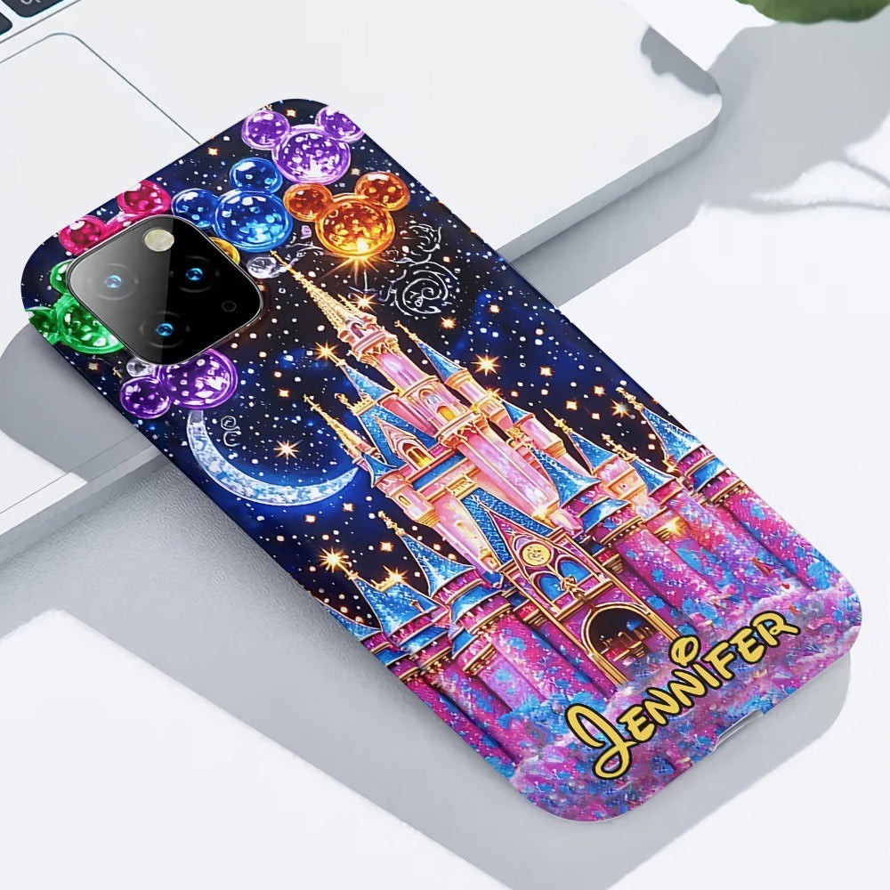 Personalized Disney Castle Trip Phone Case Cover iPhone 17 16 15 14 Samsung Gift