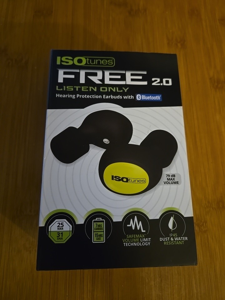 ISOtunes Free 2.0 Bluetooth Hearing Protection Earbuds