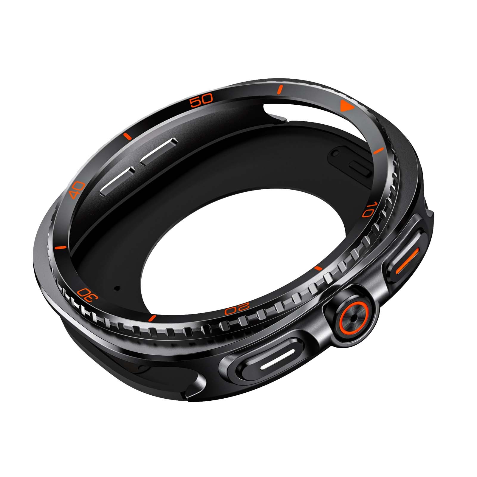 For Samsung Galaxy Watch 8 40mm/44mm Rugged Metal Protective Bumper Case Cover