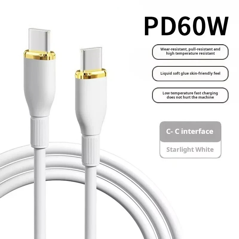 5ft 60W IPhone 16 15 Pro Max Plus USB-C Cable Fast Charger Type C Cord