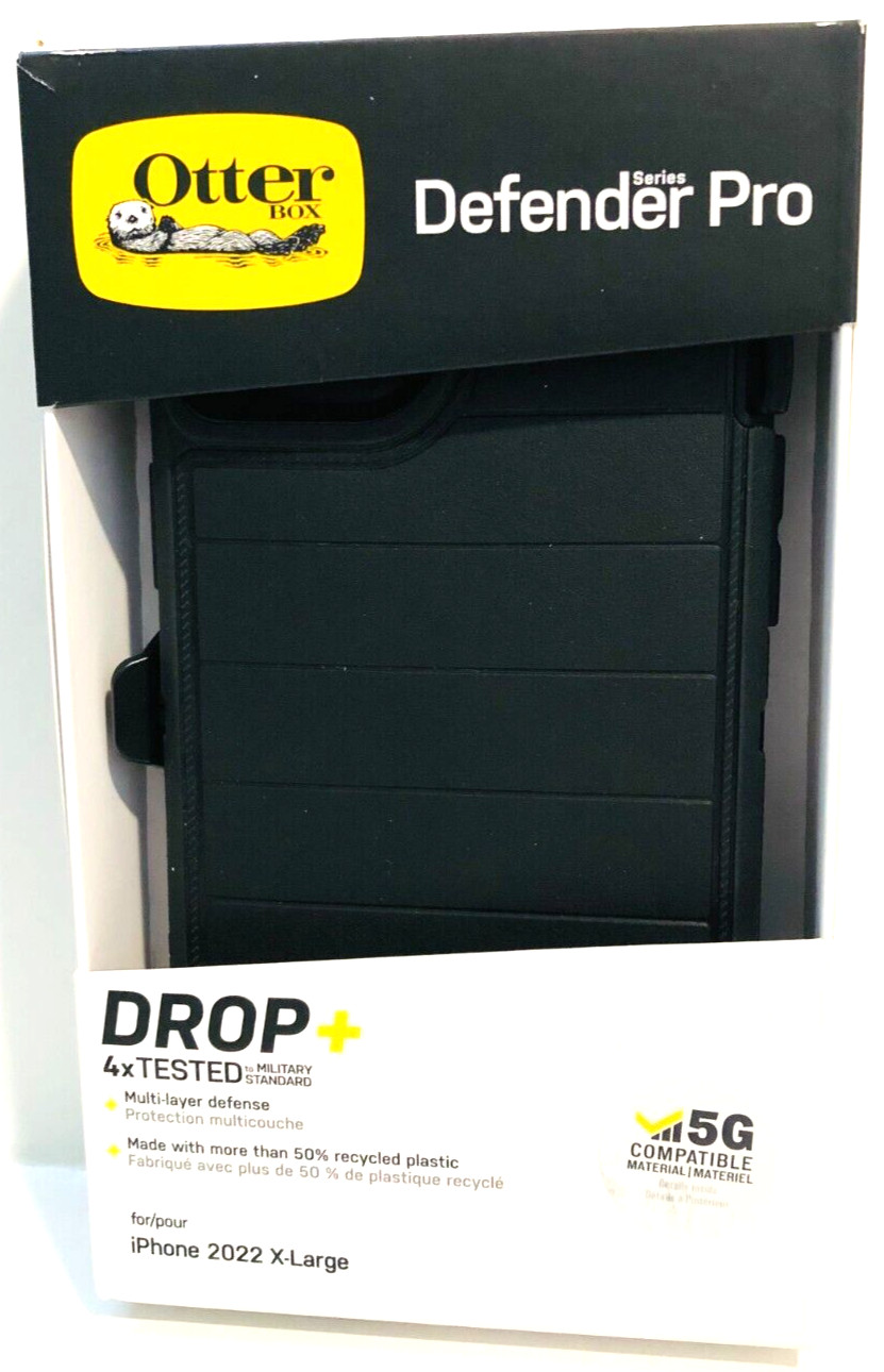 OtterBox Defender Pro iPhone 14 Plus Case/Holster Black