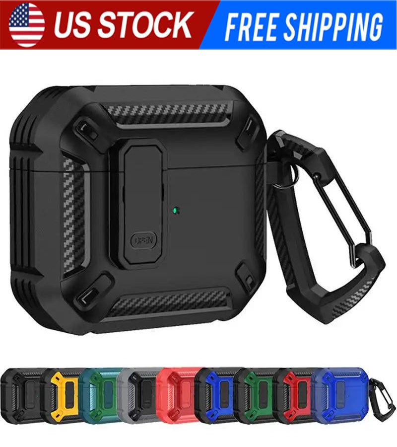 Protective Case Cover For Apple AirPods Pro 3rd / 2nd /1st Generation Shockproof