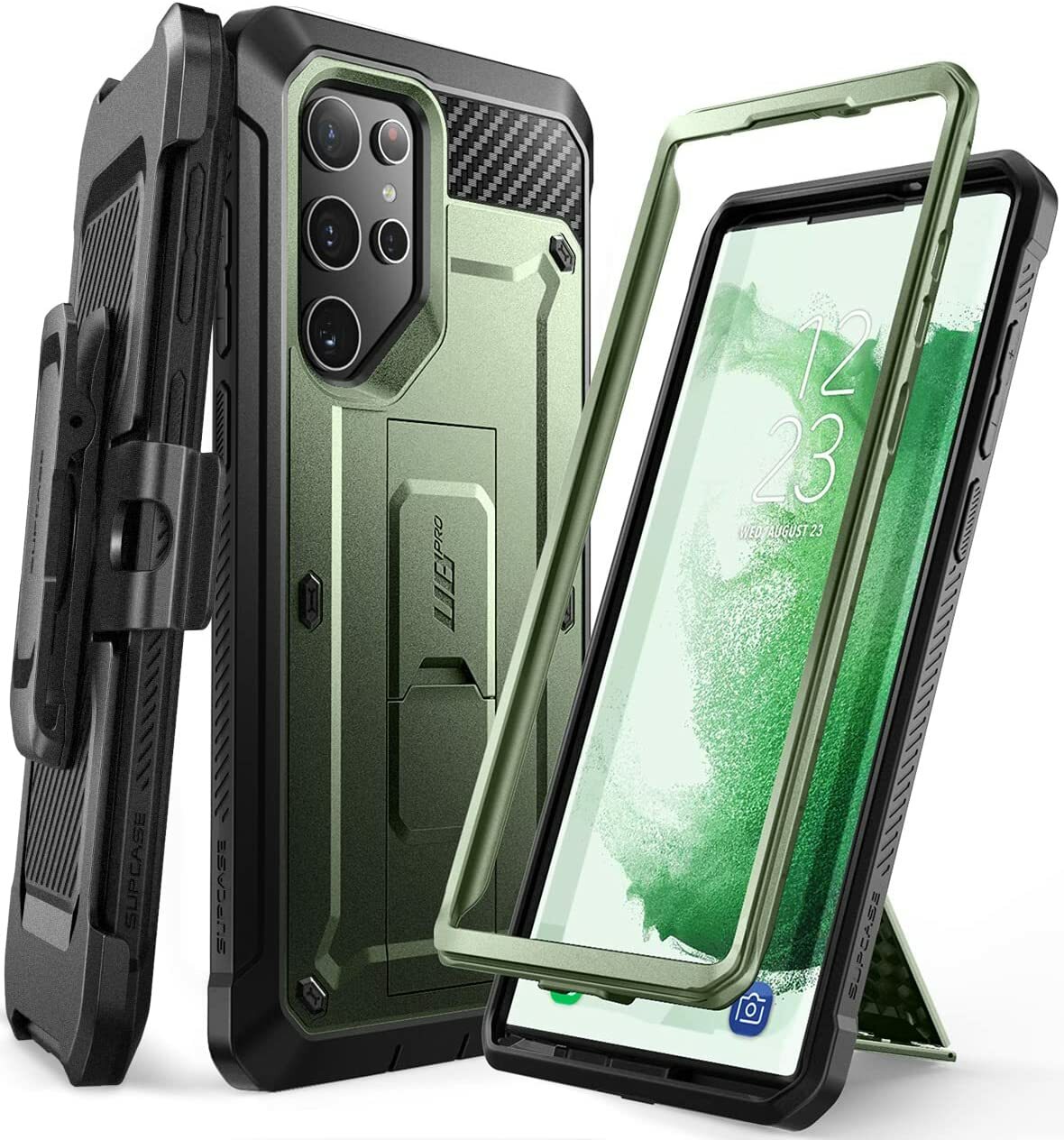 For Samsung Galaxy S22 Ultra 5G, SUPCASE Unicorn Beetle Pro Kickstand Case Cover