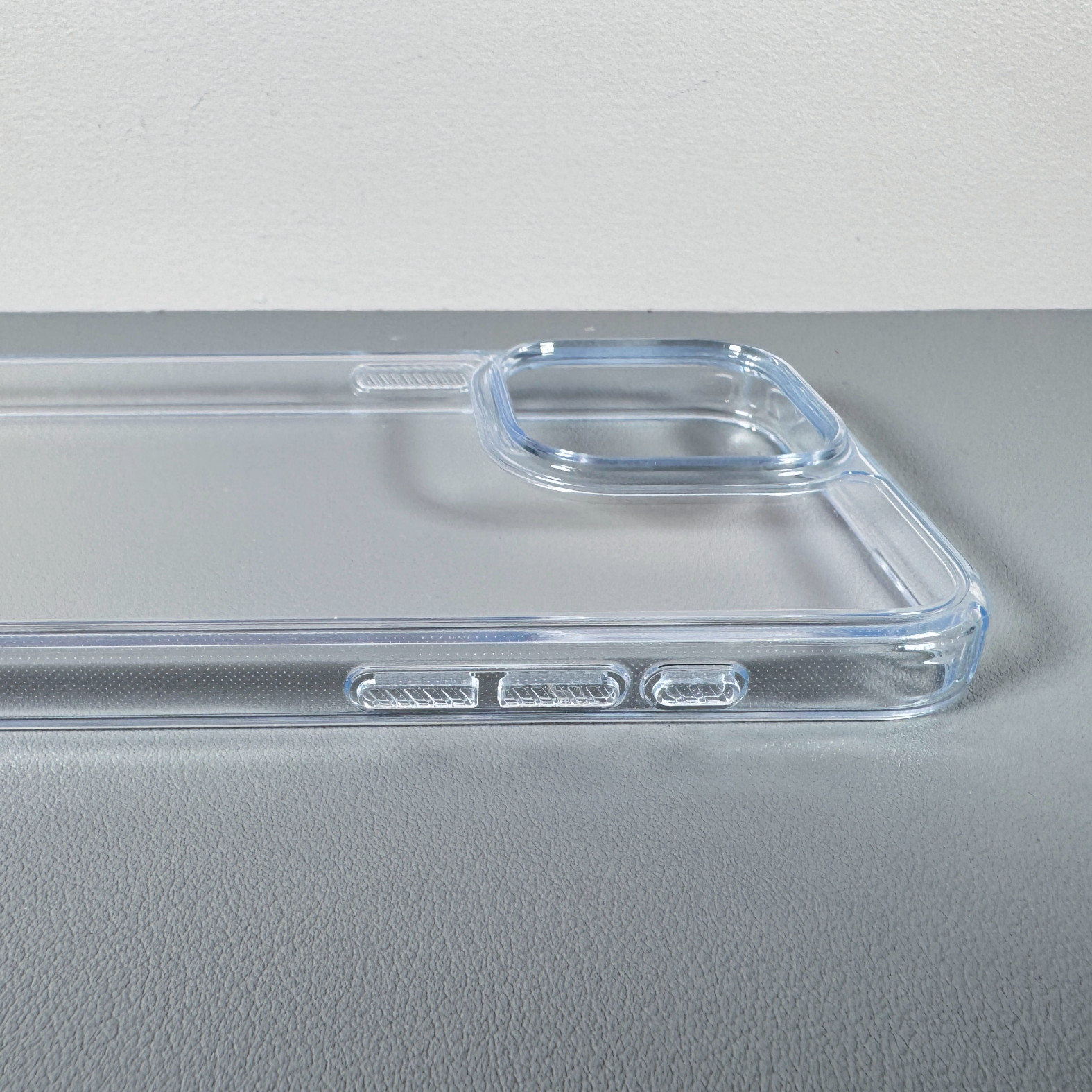 Case for iPhone 15 Pro Max – Basic Clear | Rigid Buttons | Sleek, Slim & Minimal
