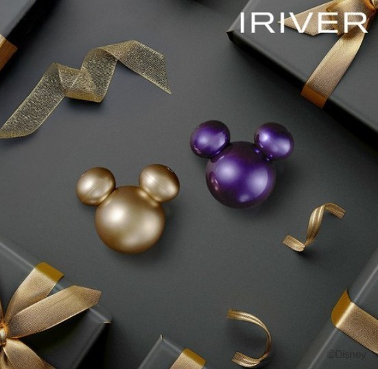 iRiver Disney Mickey Mplayer Free /Bluetooth wireless Earphones/Case+Neck strap