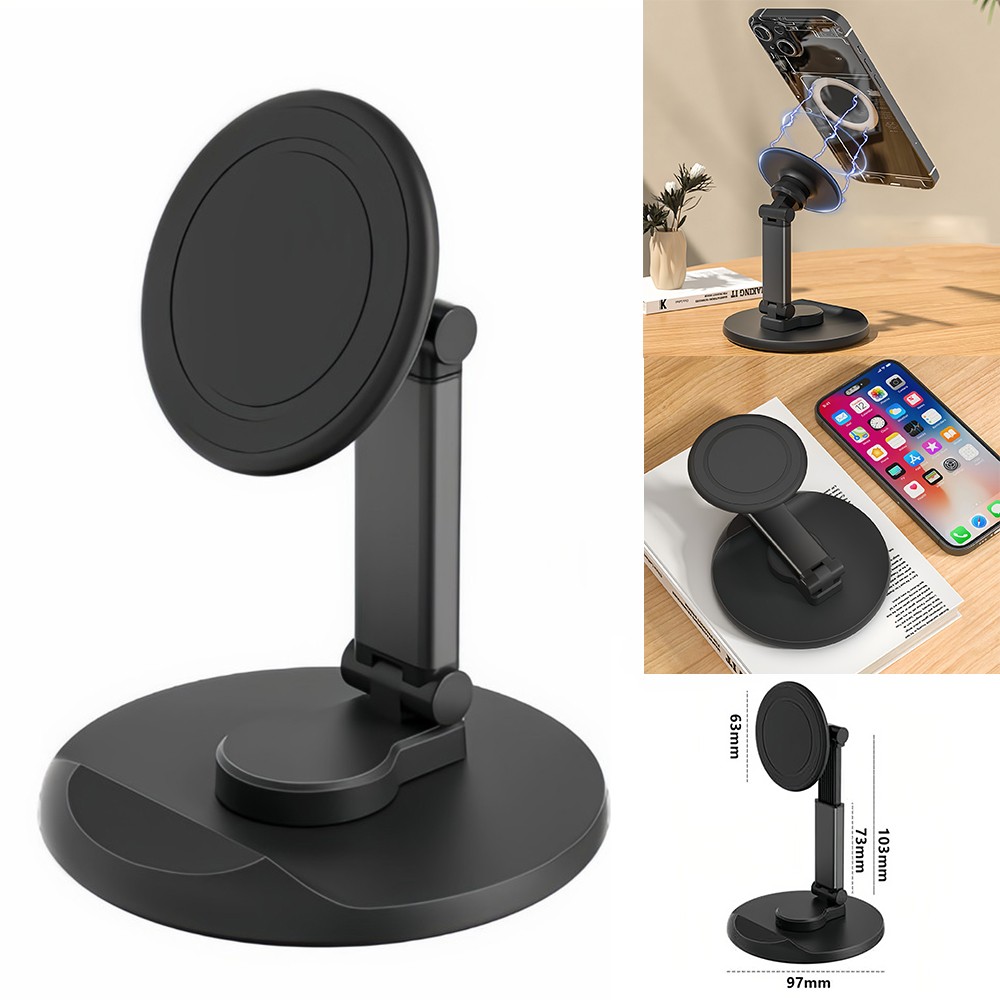 Foldable Magnetic Phone Stand Desk Holder for MagSafe iPhone 15/14/13/12 Series