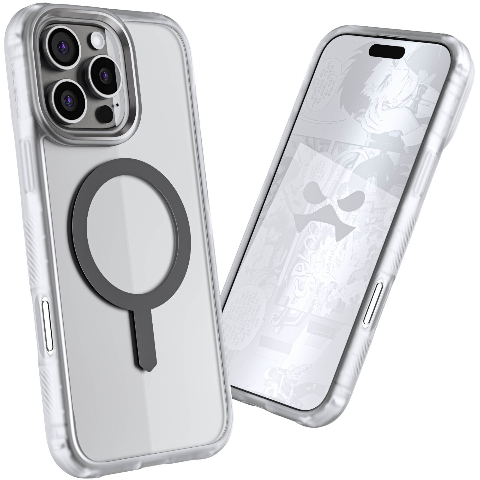 Ghostek Covert MagSafe Clear Case Designed for iPhone 16 / Plus / 16 Pro / Max