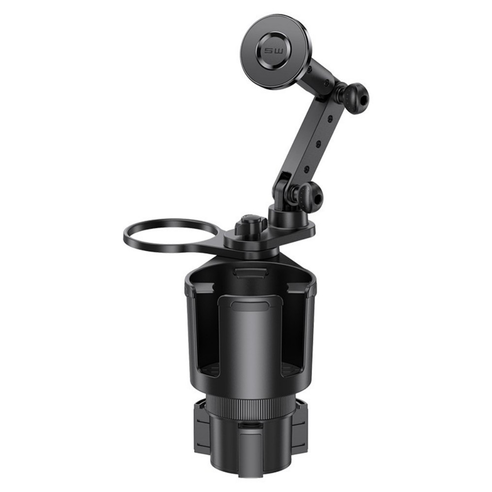 2 in 1 Universal 360 Rotation Car Mounts Stand Magnetic Phone Holder Cup Holder