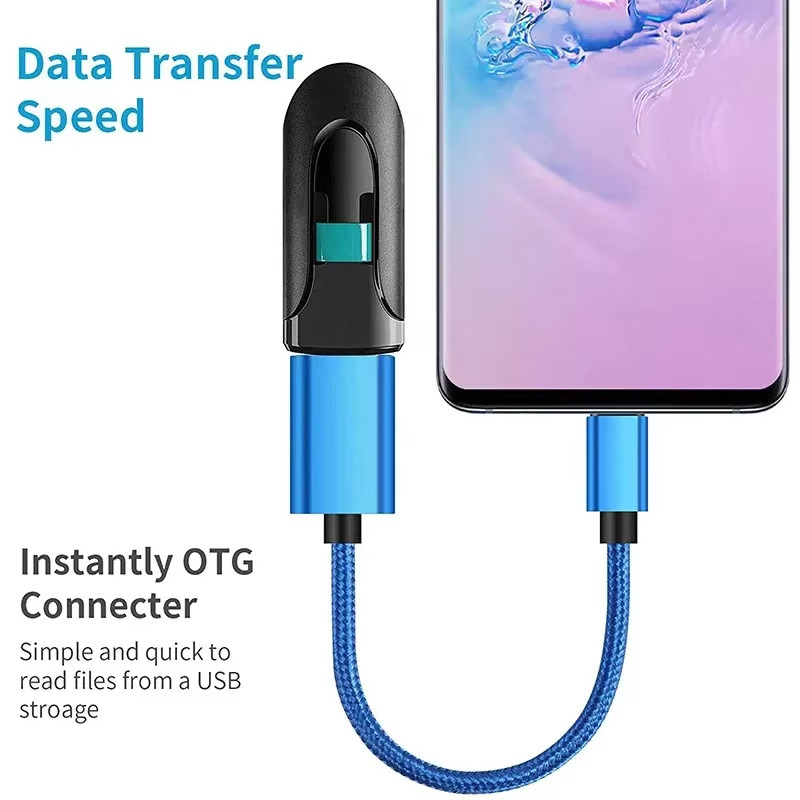 Type C to USB, USB C Male OTG A Female Data, Connector, Converter ,Cable Adapter
