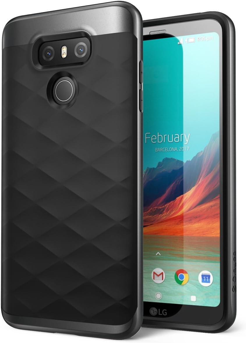 Clayco Premium Hybrid Protective Case for LG G6 2017 Slim Shock Absorbing Case