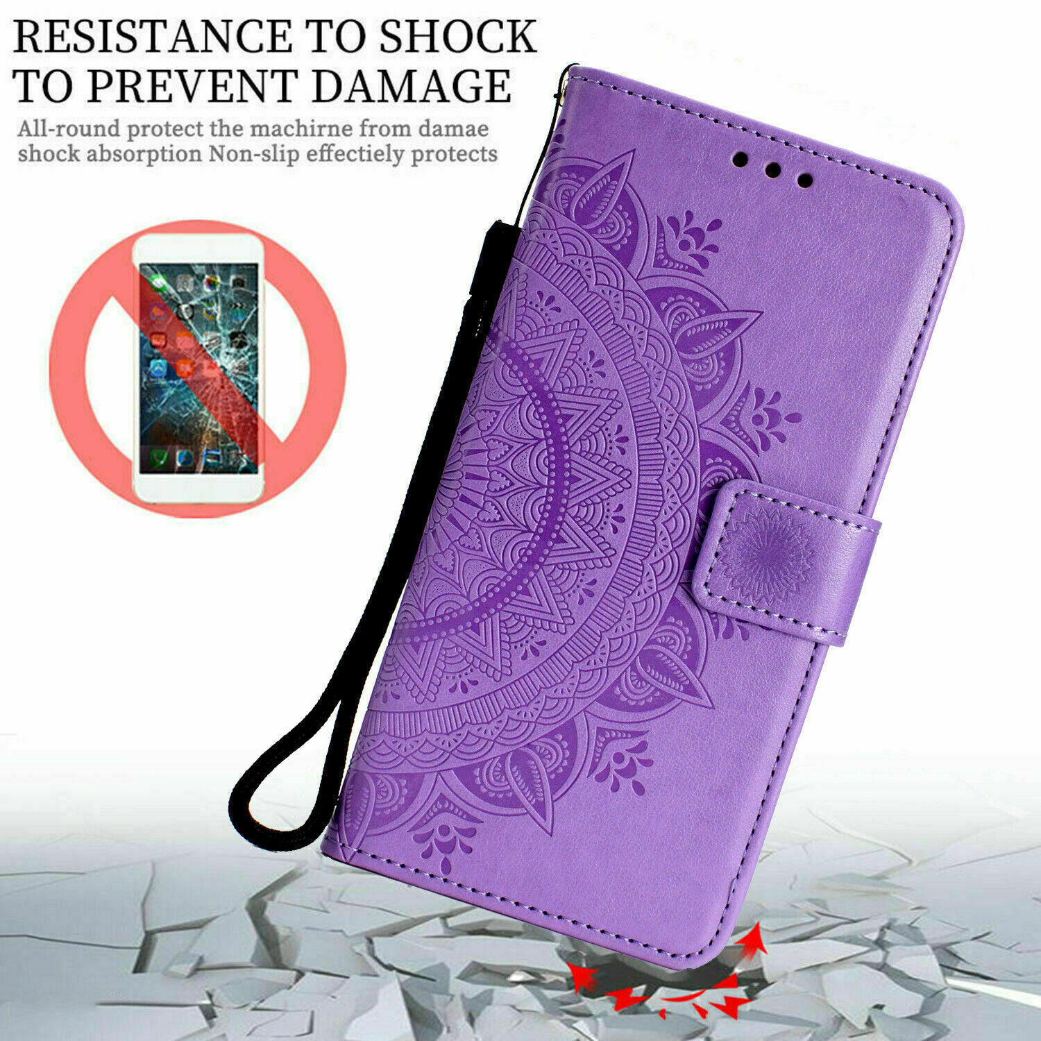 Women Leather Wallet Phone Case For iPhone 16 Pro Max 15 14 13 11 12 XR 8 7 Plus