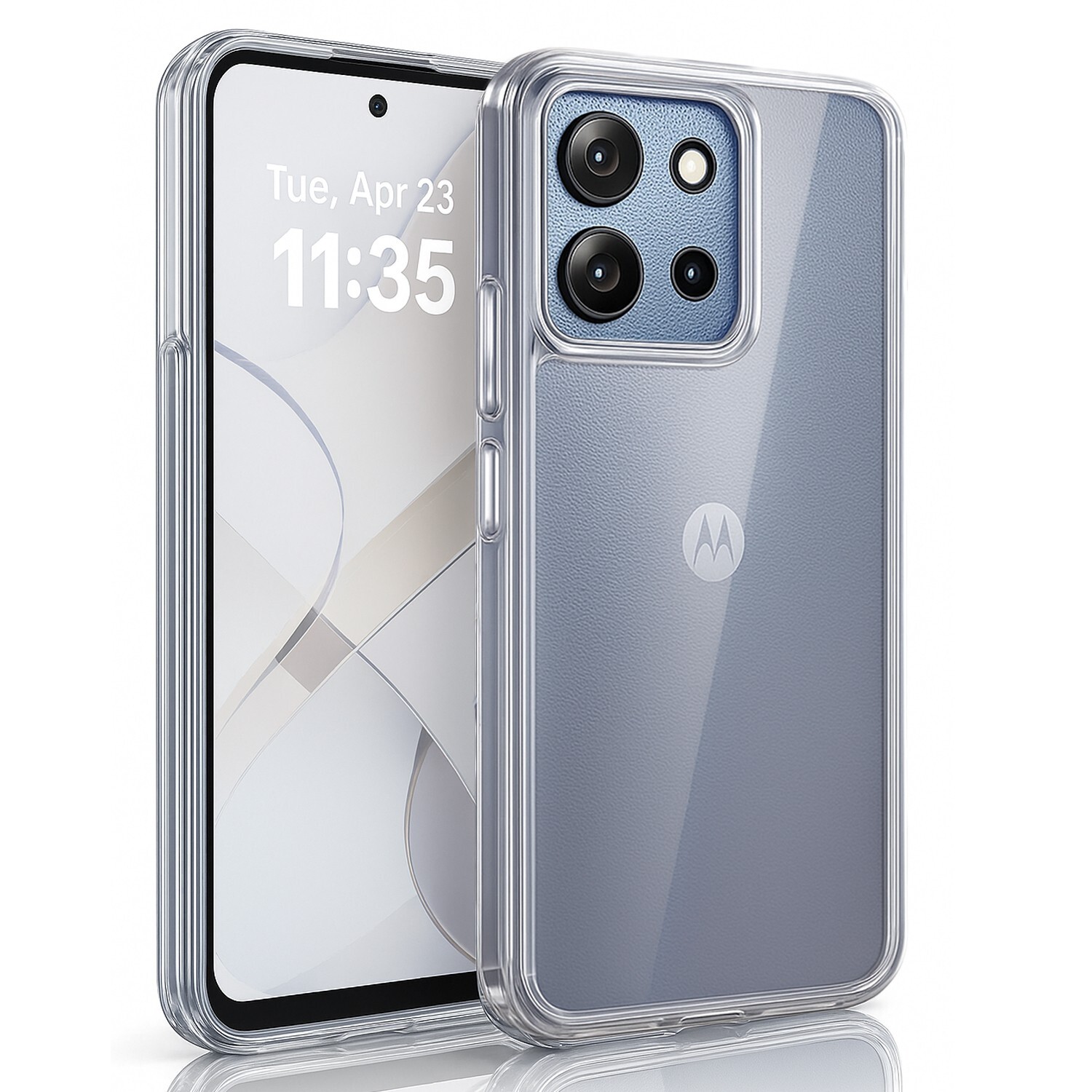 For Motorola Moto G 5G 2024 Case Phone Cover Shockproof Durable + Tempered Glass