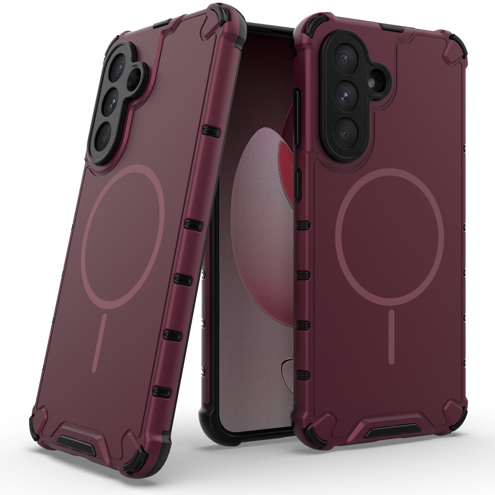 For Samsung Galaxy A56 A55 A36 A35 A25 Magnetic Case Shockproof Heavy Duty Cover
