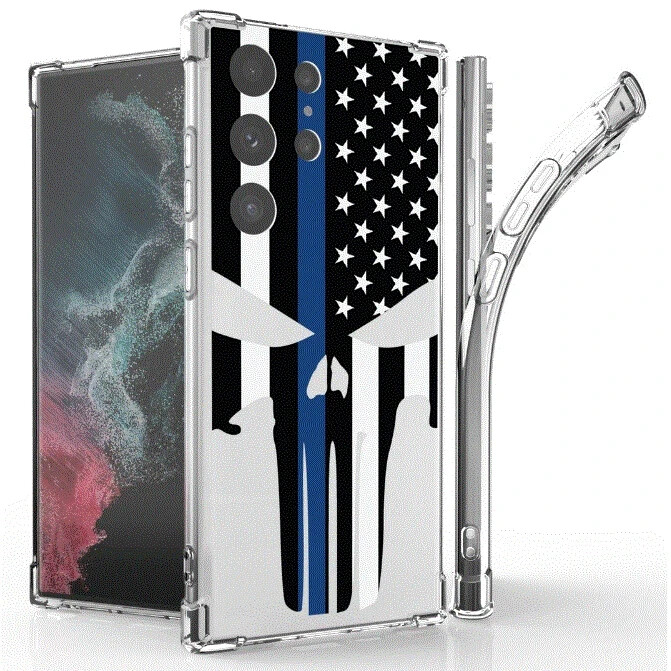FLAG RED WHITE BLUE GREEN TPU Cover Case For Samsung Galaxy S23 S23+ S23 Ultra