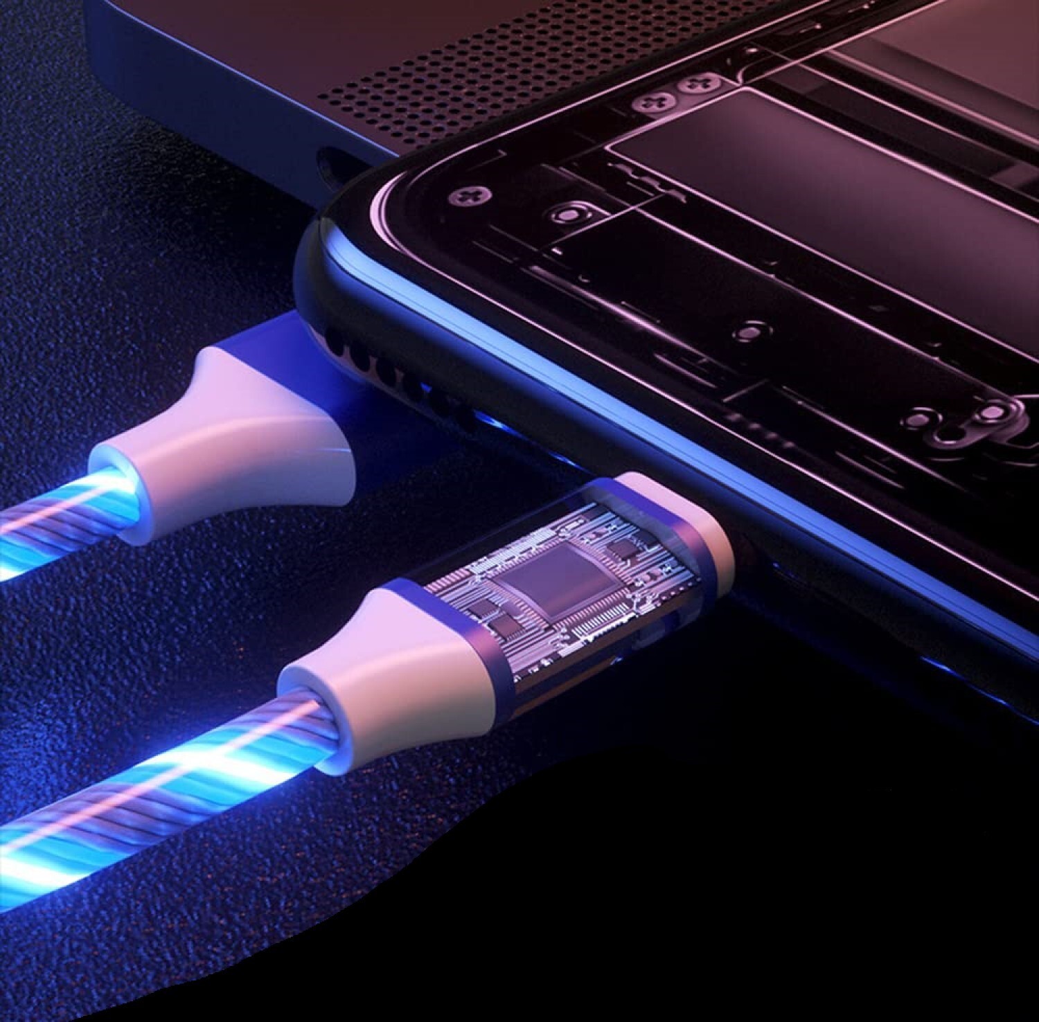 3 Pack 6FT LED Fast Charge Cable 8 Pin USB Cord for Apple iPhone 8 X XR 11 12 13