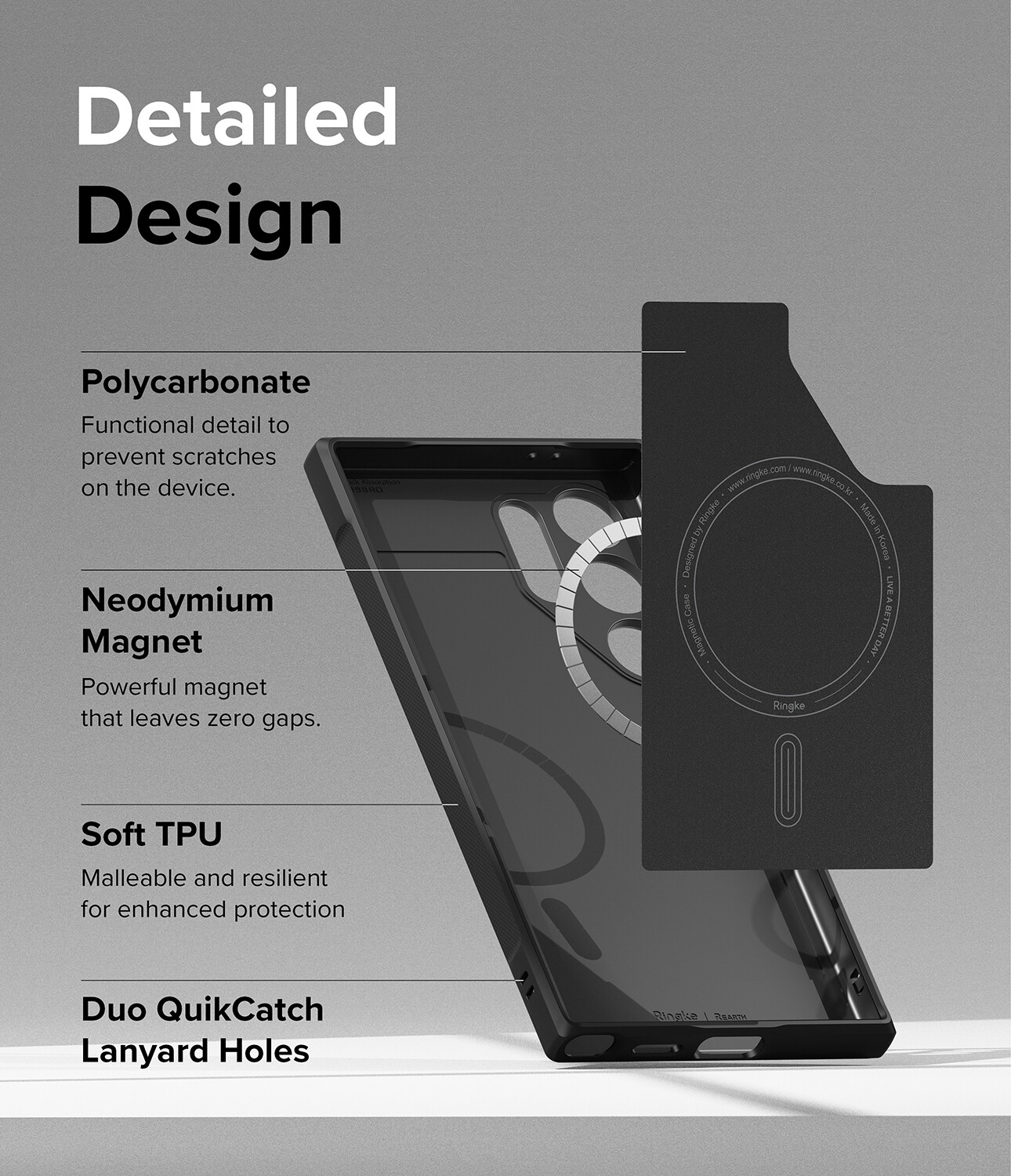 For Samsung Galaxy S24 Ultra Ringke [Onyx Magnetic] Case