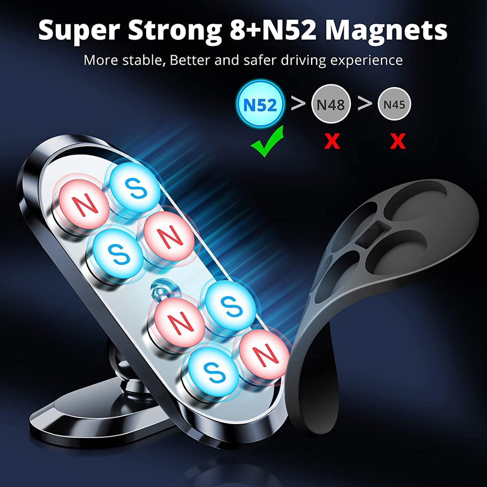 NEW Magnetic Car Dashboard Mount Holder Stand For Lot iPhone Samsung Galaxy