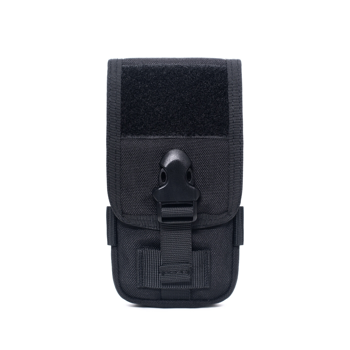 Tactical Molle Dual Cell Phone Holster Belt Pouch Card Holder Wallet with Buckle