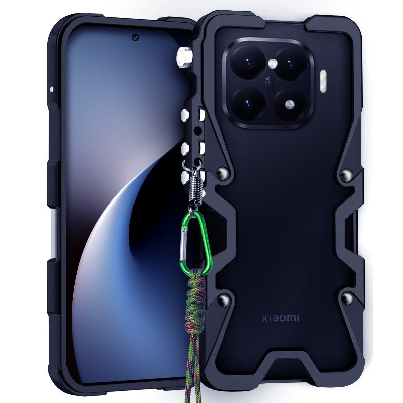 For Xiaomi Poco F8 15 Ultra 15s 14T 15T 17 Pro Max Armor Screw Metal Frame Case