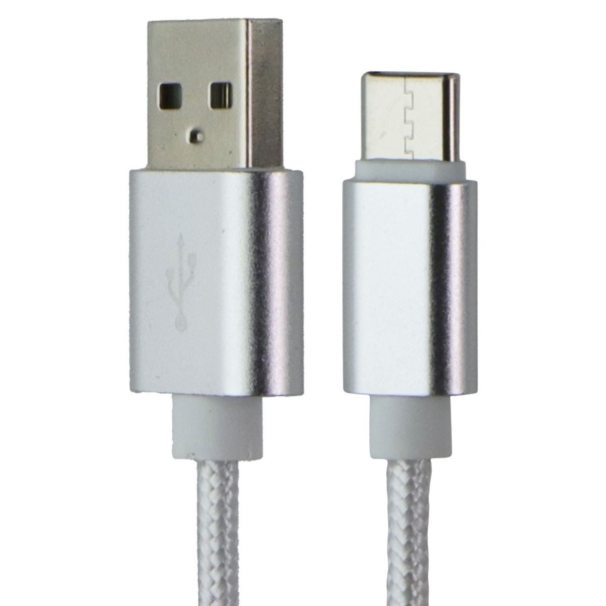Ondigo 3FT USB-A to USB-C Fast Charge + Data Braided Cable – White
