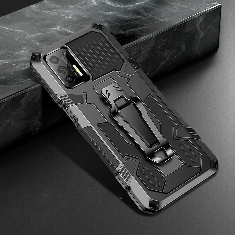 For Xiaomi Poco X5 X4 X3 M4 Pro Shockproof Belt Clip Stand Case+Screen Protector