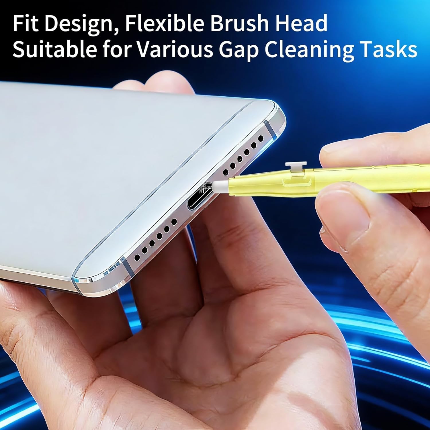 10 Pcs Phone Cleaning Kit, Port Cleaner Brushes for iPhone Samsung AirPods